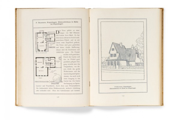 "Das Klein-Wohnhaus der Neuzeit", Erich Haenel, Heinrich Tscharmann, Verlag Weber Leipzig (Foto: © Henning Krause)