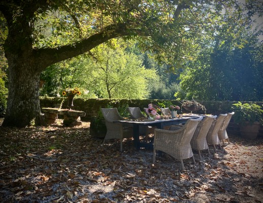 Terrasse der Maison Forestière